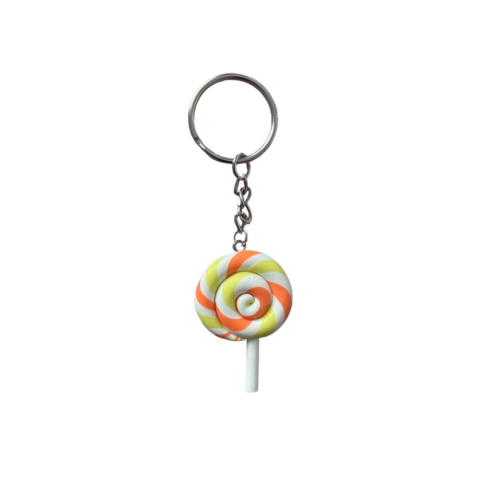 Cute lollipop keychain